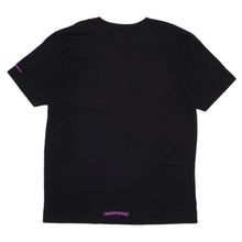 Chrome Hearts 'Purple Neck Logo' Black Pocket Tee