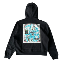 Amiri 'California Hawaiian' Black Hoodie