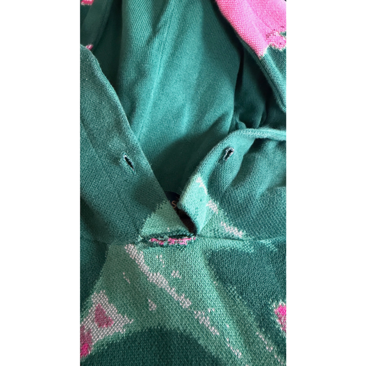 Louis Vuitton 'Green and Pink' Swirl Hoodie