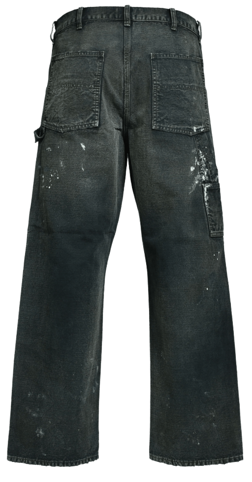 Bow Wow 'Duck Painter' Aged Denim Pants