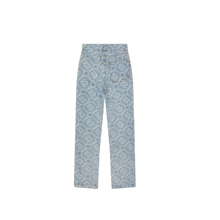 Casablanca 'Blue' Bleached Monogram Denim Pants