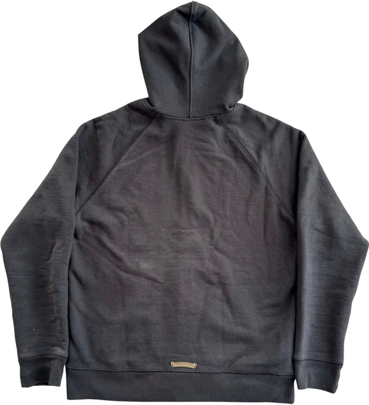 Chrome Hearts 'Paper Jam' Black Zip Up Hoodie