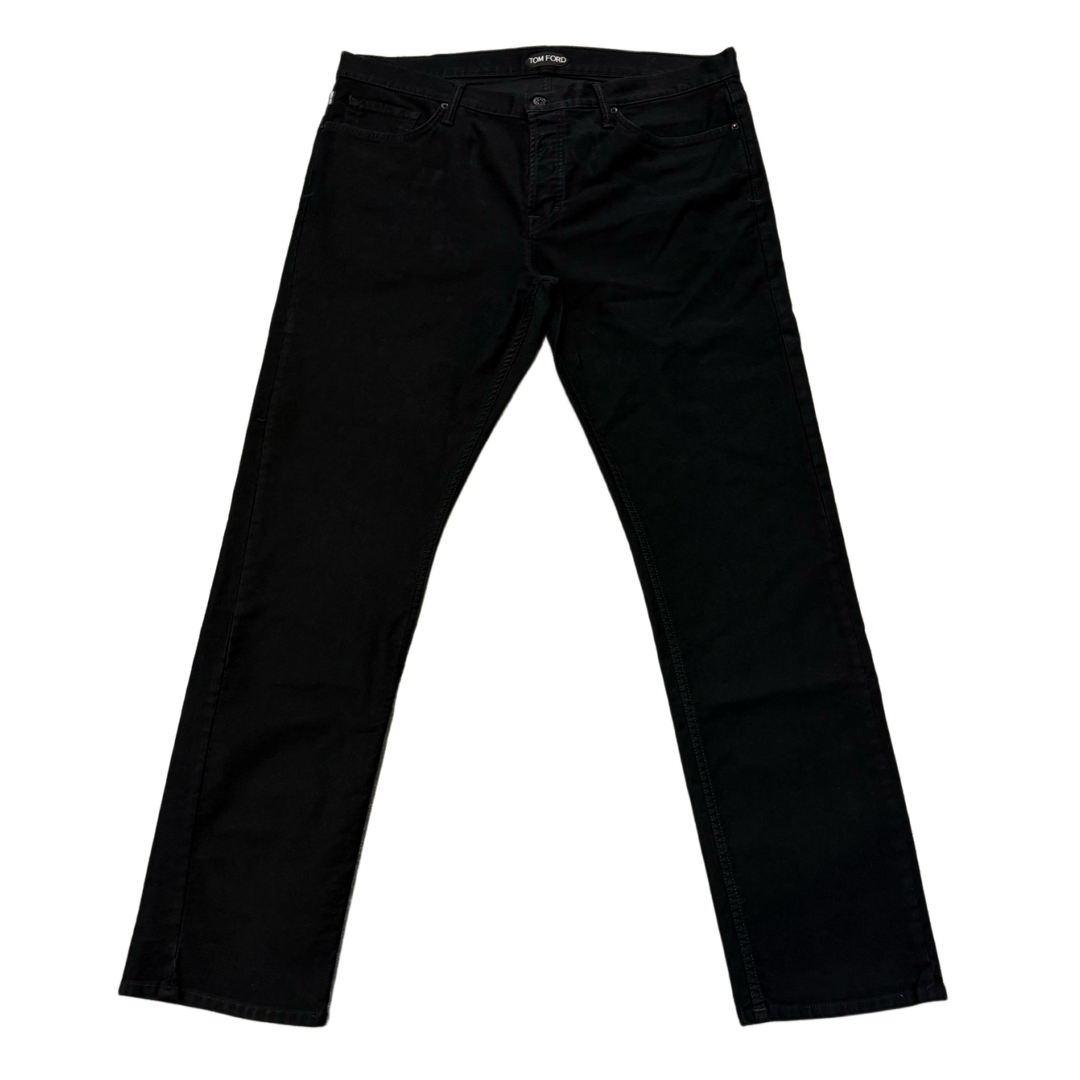 Tom Ford 'Straight Leg' Black Jeans