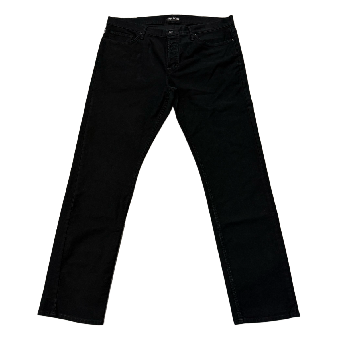Tom Ford 'Straight Leg' Black Jeans