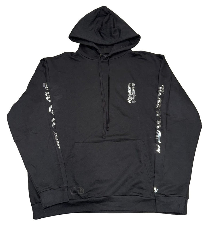 Chrome Hearts 'Reflective Silver' Online Exclusive Vertical Logo Hoodie