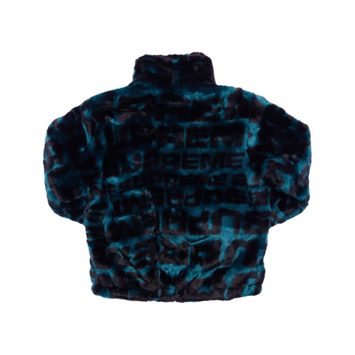 Supreme 'Faux Fur Dark Teal' Repeater Bomber