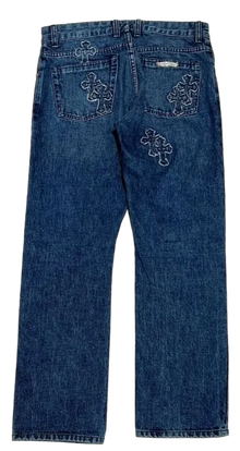Chrome Hearts '17 Denim Patch' Jeans