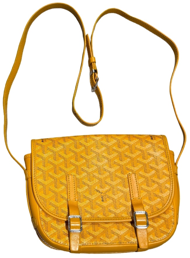 Goyard 'Yellow' Belvedere Messager Bag