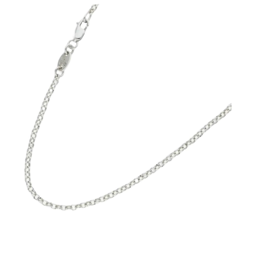 Chrome Hearts 'Silver' Roll Chain Necklace