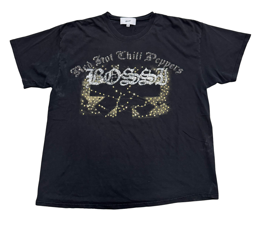 Bossi 'Red Hot Chilli Peppers' Vintage Rhinestone Tee