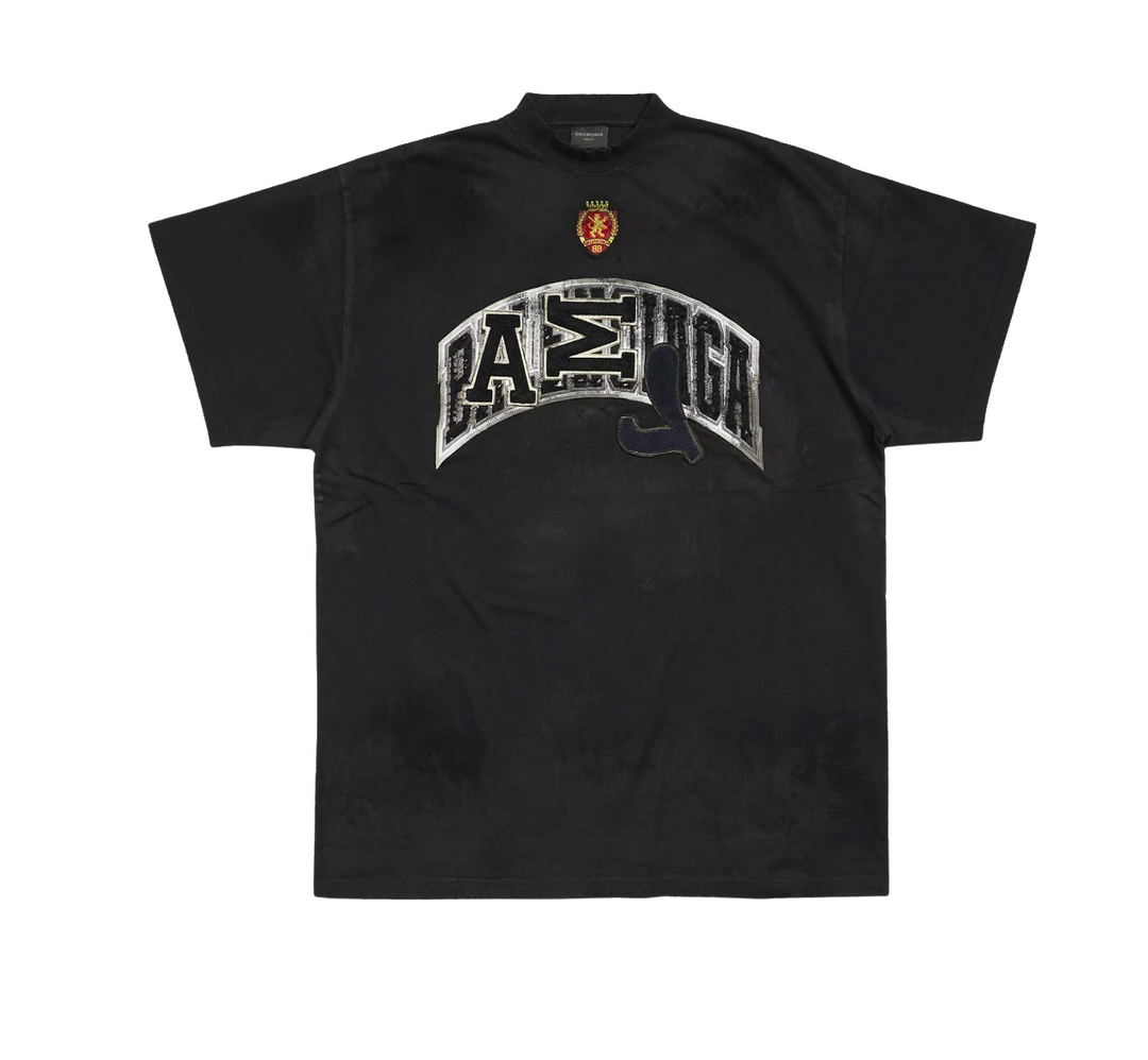 Balenciaga 'Skater' Black Tee