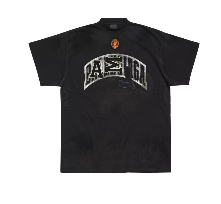 Balenciaga 'Skater' Black Tee