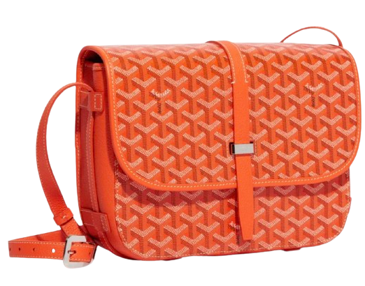 Goyard 'Orange' Belvedere MM Bag