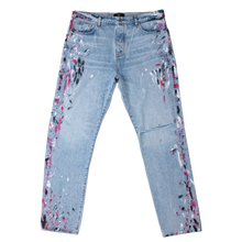 Amiri 'Red/White/Pink' Painter Jeans