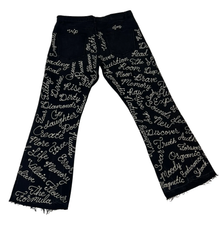 Earthling VIP 'Student' Black Denim Jeans
