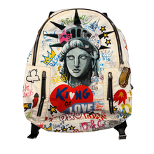 Dolce & Gabbana 'Printed' Nylon Backpack