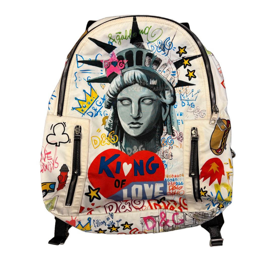 Dolce & Gabbana 'Printed' Nylon Backpack
