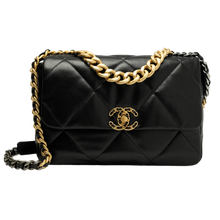 Chanel 19 'Black' Large Lambskin Bag