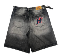 Happy Memories Don't Die HMDD 'Washed Black' Crystal Jorts