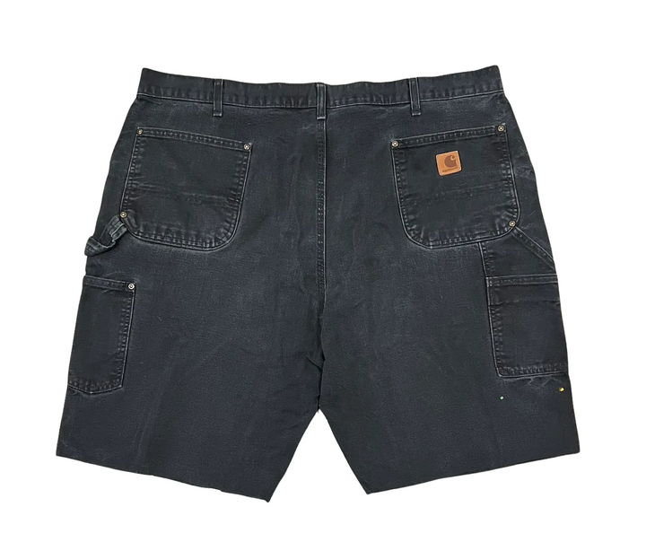 Carhartt 'Paint Splatter' Washed Black Shorts