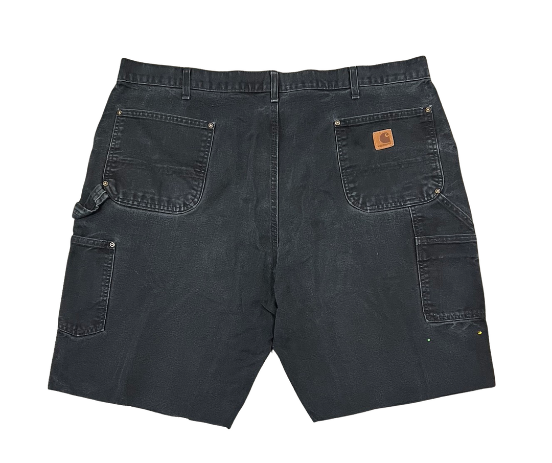 Carhartt 'Paint Splatter' Washed Black Shorts