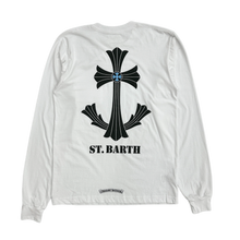 Chrome Hearts St Barth 'Anchor' White Longsleeve Tee