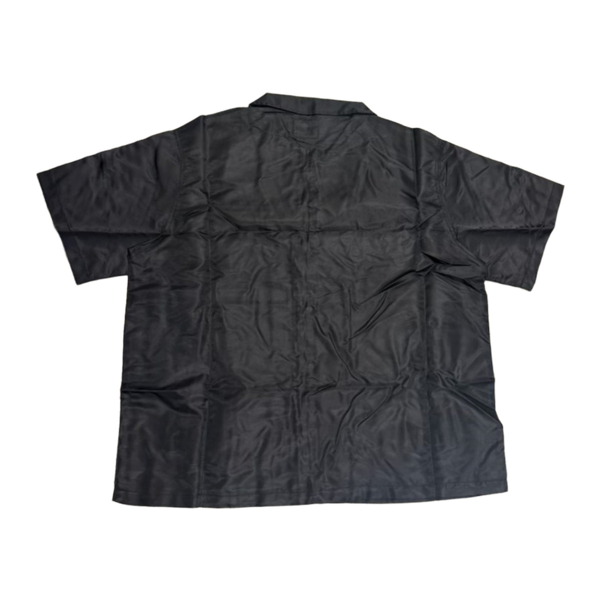 Saint Vanity 'Black' Nylon Button Up Top