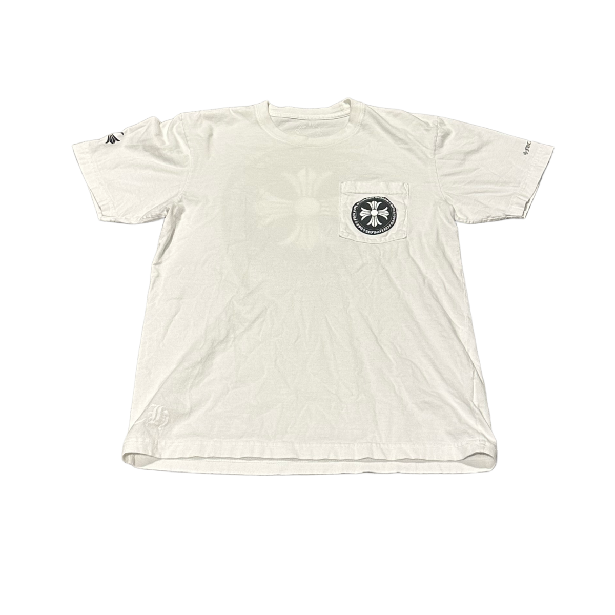 Chrome Hearts 'White' Plus Cross Tee
