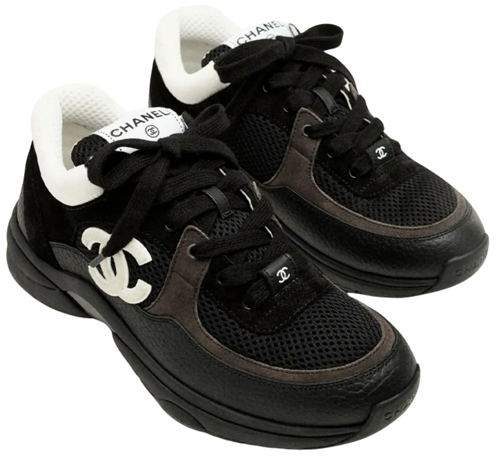 Chanel 'Black White' Trainer Sneakers