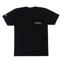 Chrome Hearts 'Black' Scroll Logo Multicolor Cross Tee