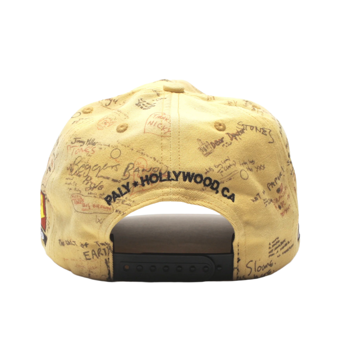 Paly Hollywood 'Yellow' Rolling Stones Beggars Banquet Snapback Hat