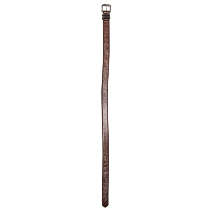 Chrome Hearts Brown 'Double Roller' Belt