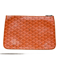 Goyard 'Orange' Senat MM Toiletry Pouch