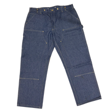 Carhartt 'Blue' Raw Denim Double Knee Carpenter Jeans