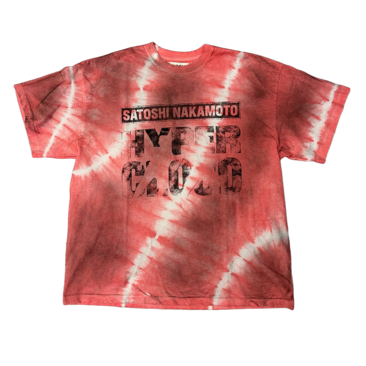 Satoshi Nakamoto 'Hyper' Red Tee