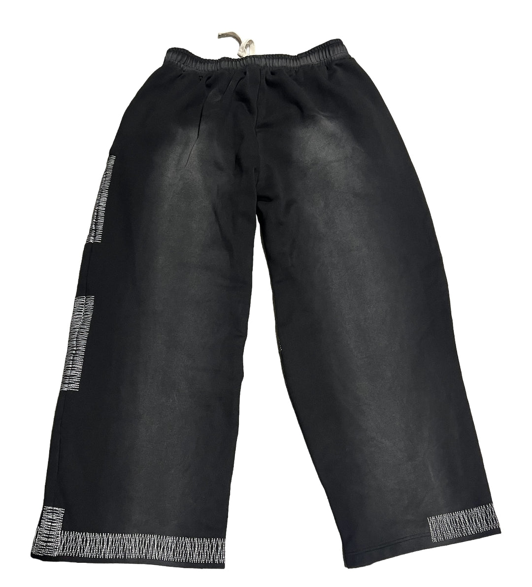 Earthling VIP 'Black' Stitch Sweatpants