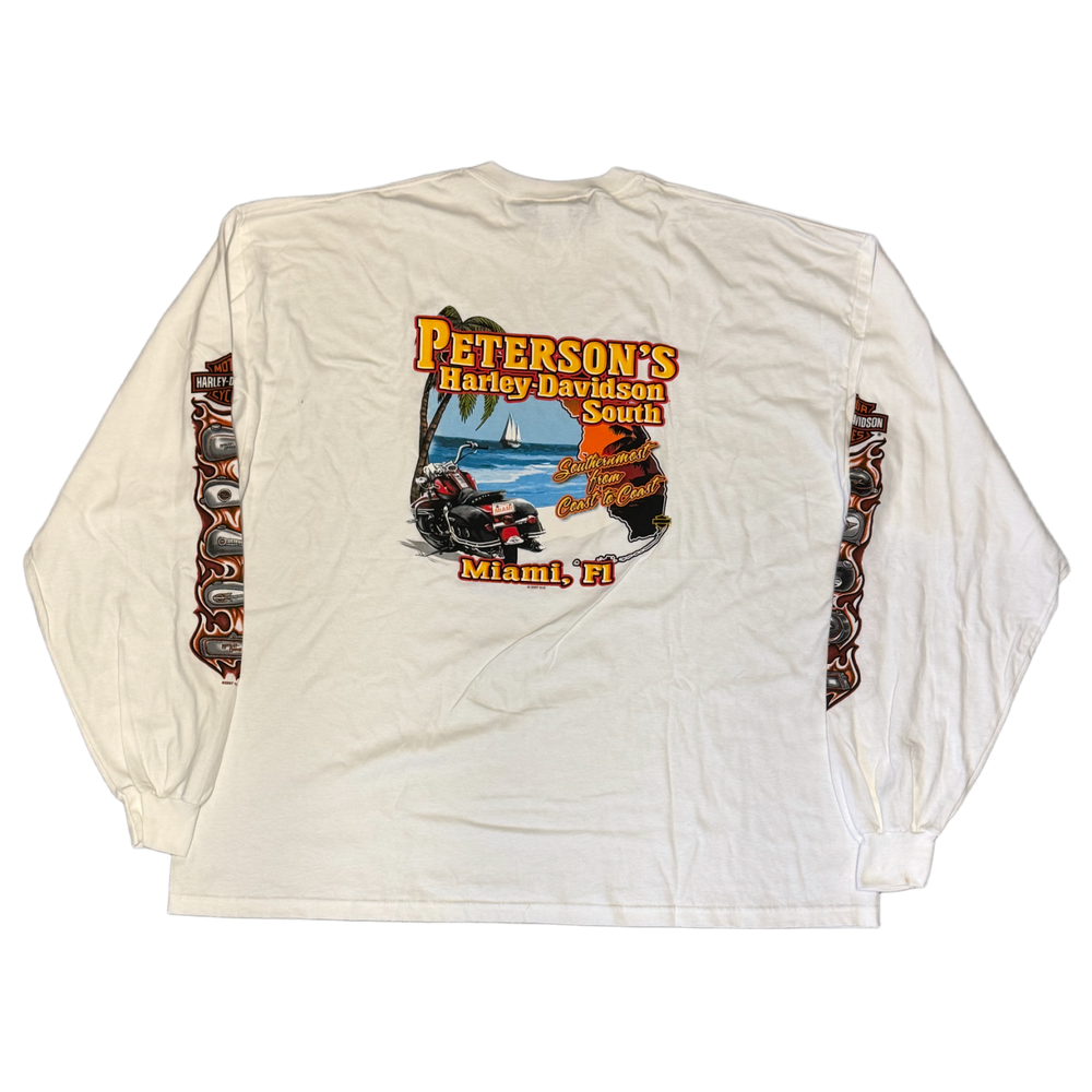 Harley Davidson 'Miami' Peterson Vintage Longsleeve Tee