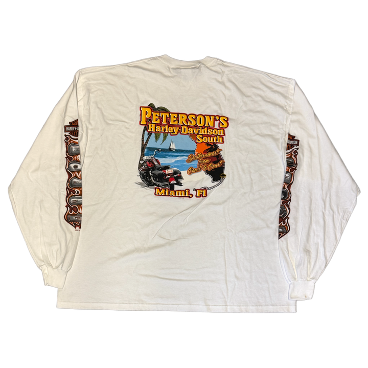 Harley Davidson 'Miami' Peterson Vintage Longsleeve Tee