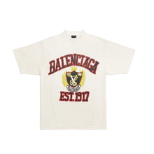 Balenciaga 'Est 1917' White Tee