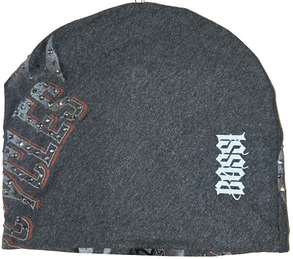 Bossi 'Chopper Helmet' Rhinestone Vintage Beanie