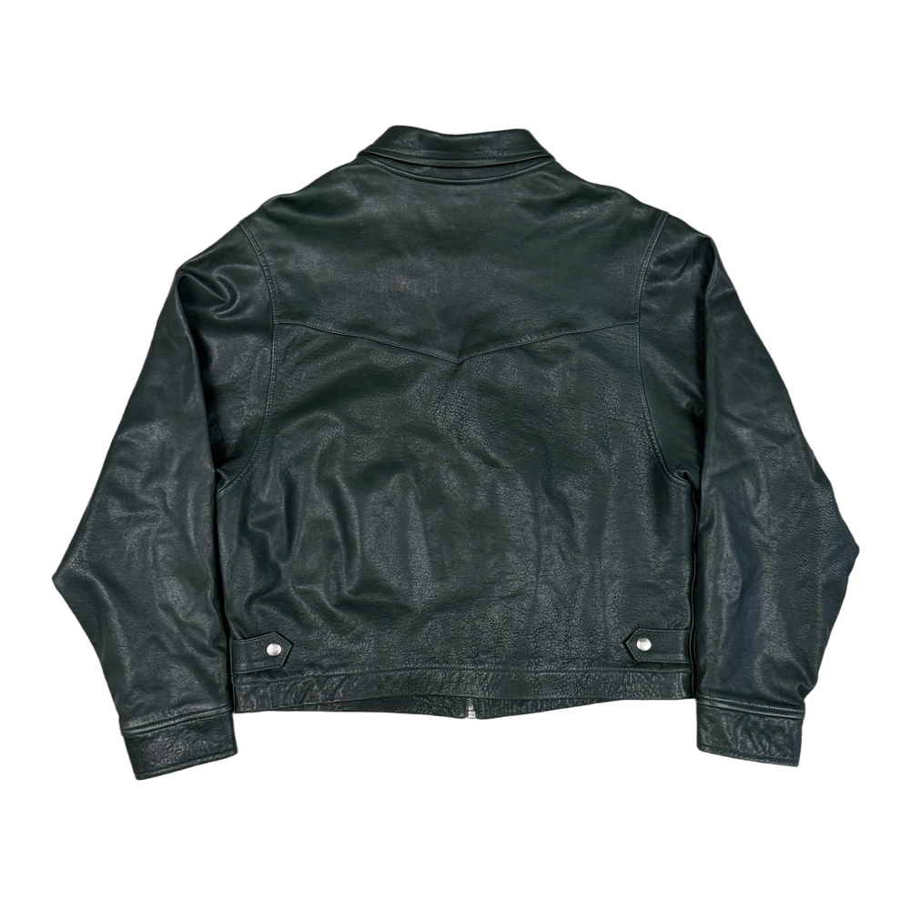 Enfants Riches Déprimés 'Green' Leather Jacket