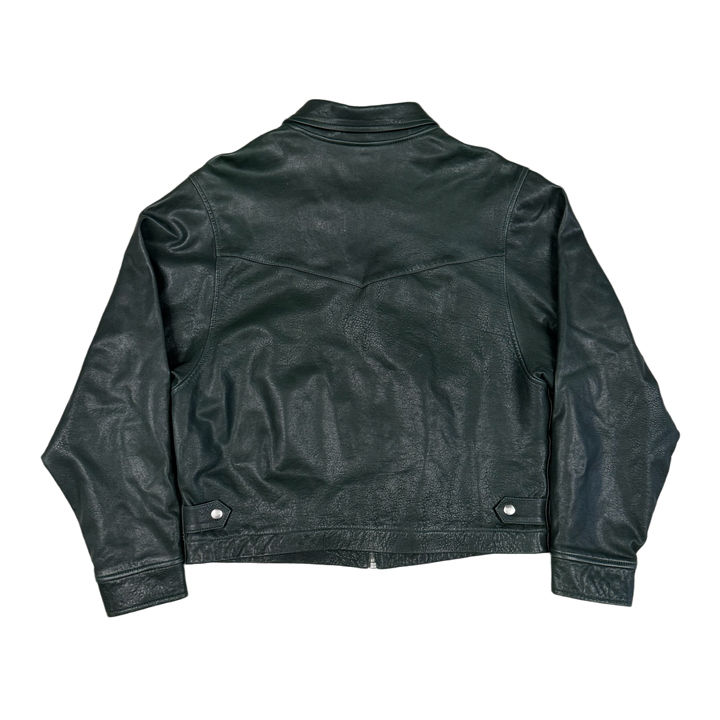 Enfants Riches Déprimés 'Green' Leather Jacket