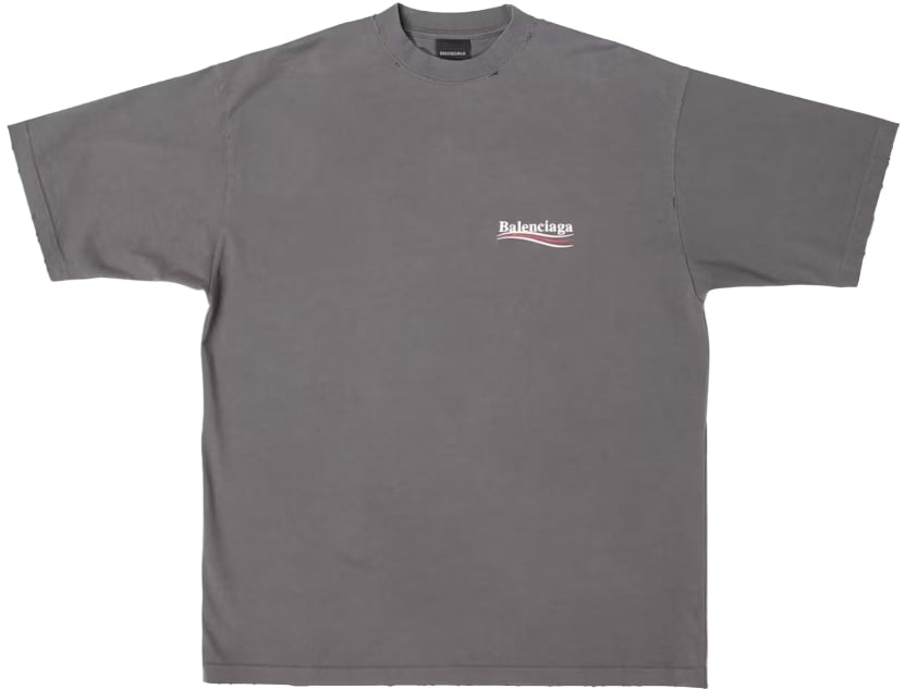 Balenciaga 'Dark Grey' Campaign Tee
