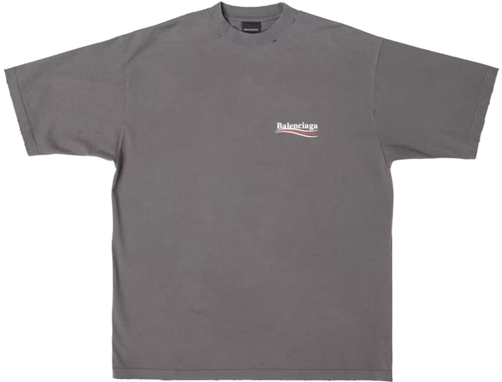 Balenciaga 'Dark Grey' Campaign Tee