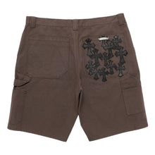Chrome Hearts 'Double Knee 12 Patch' Brown Carpenter Shorts