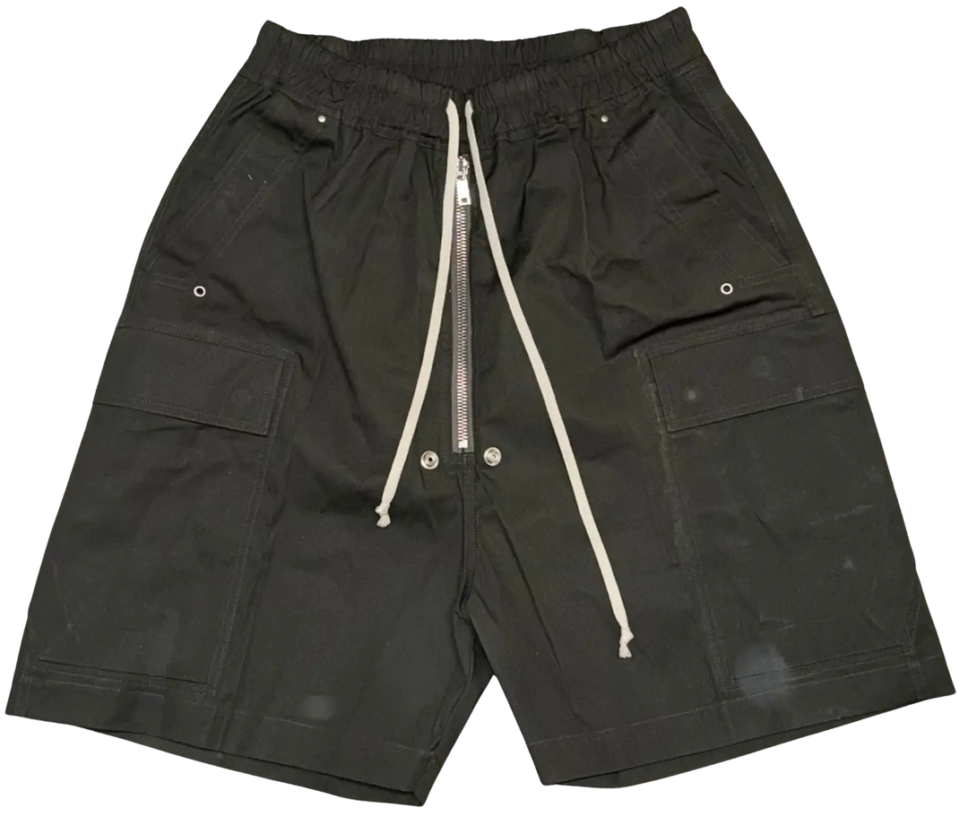 Rick Owens 'Forest' Cargobela Shorts