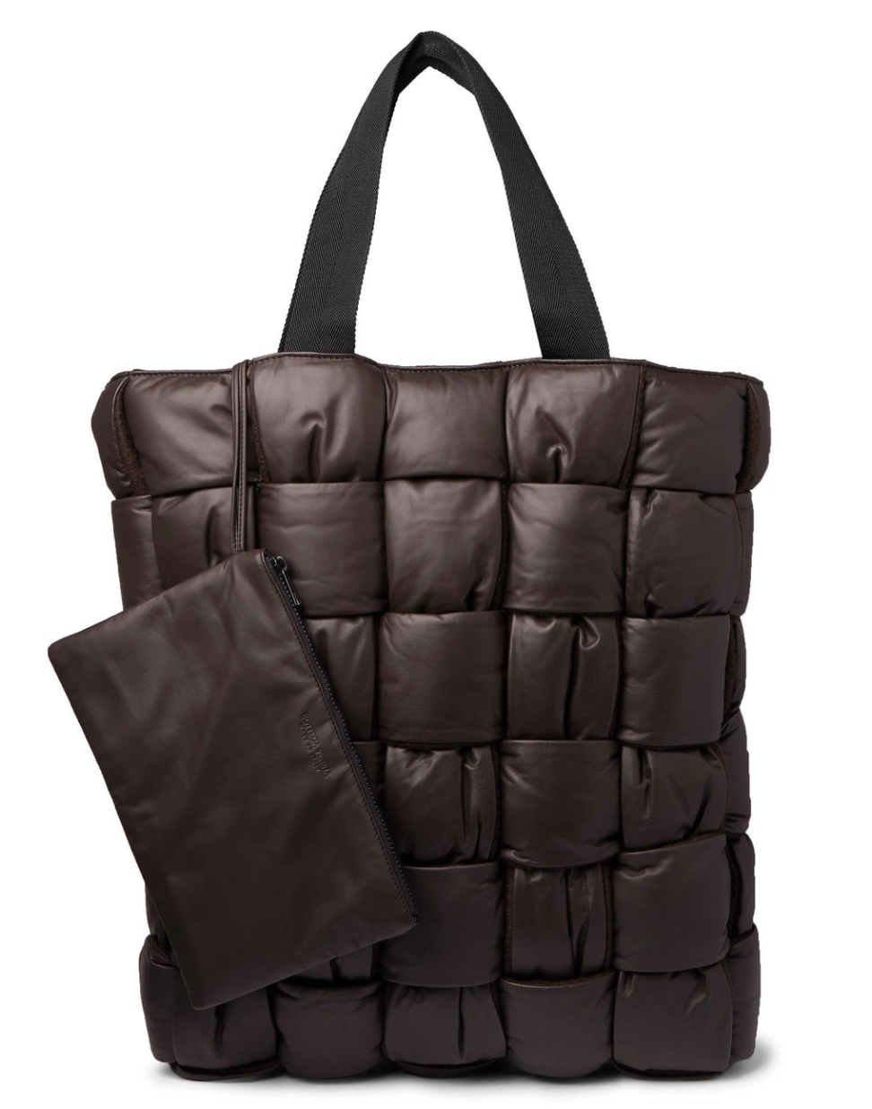 Bottega Veneta 'Brown' Maxi Intrecciato Padded Tote