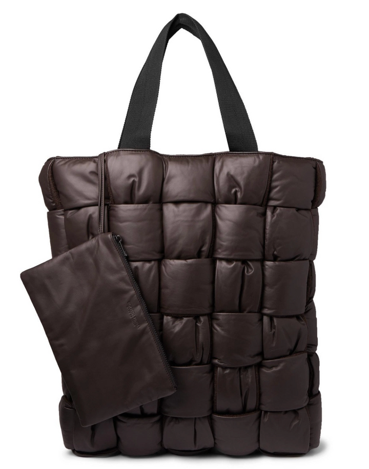 Bottega Veneta 'Brown' Maxi Intrecciato Padded Tote