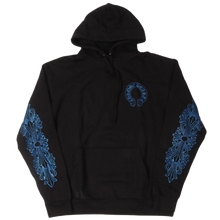 Chrome Hearts 'Black' Friends & Family Blue Glitter Hoodie