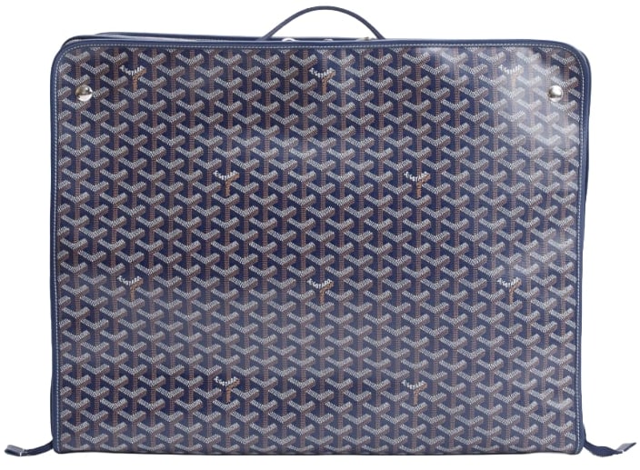 Goyard 'Navy' Caravelle 50 Suitcase